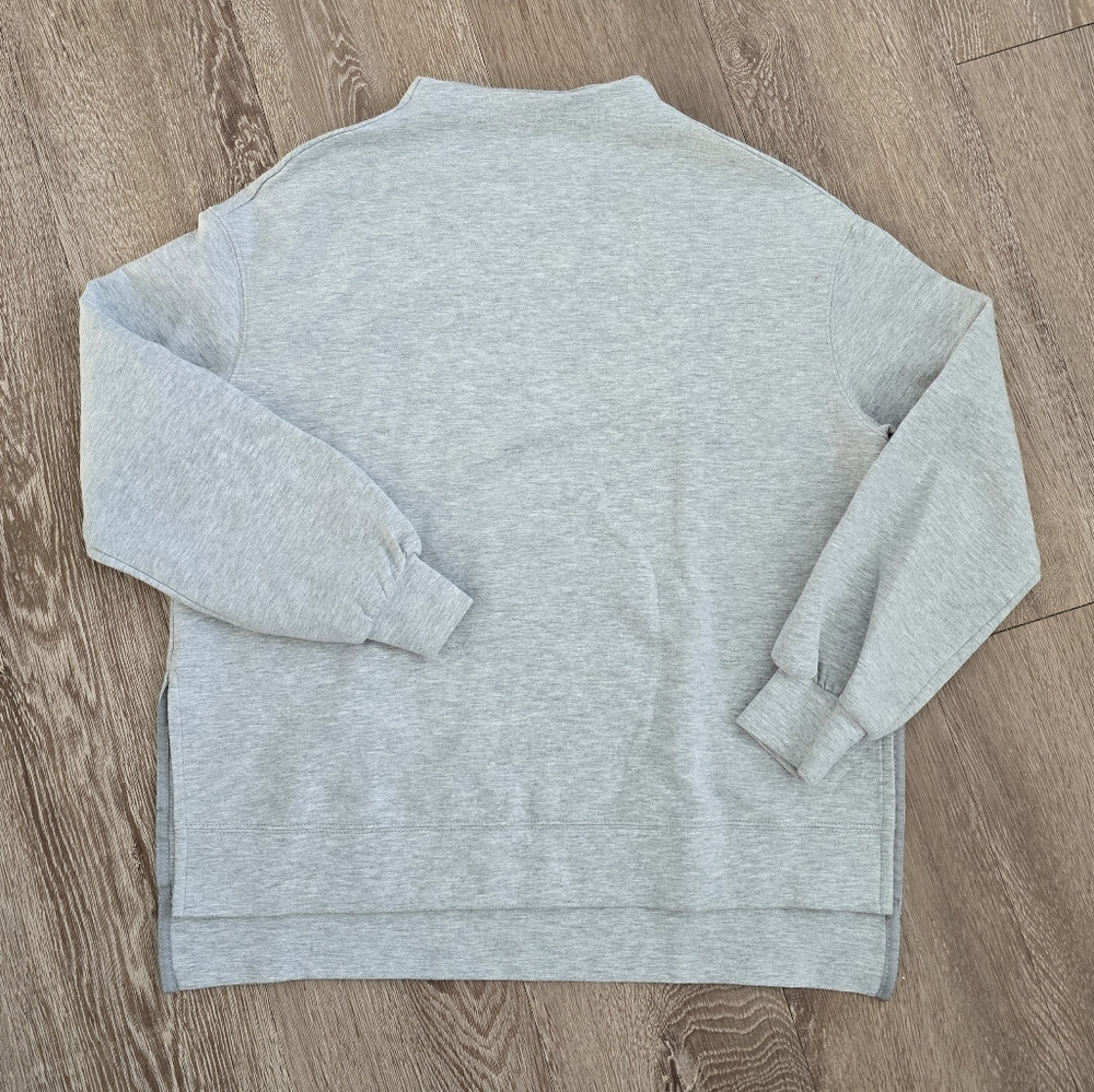 Rachel Zoe Gray High Neck Sweatshirt